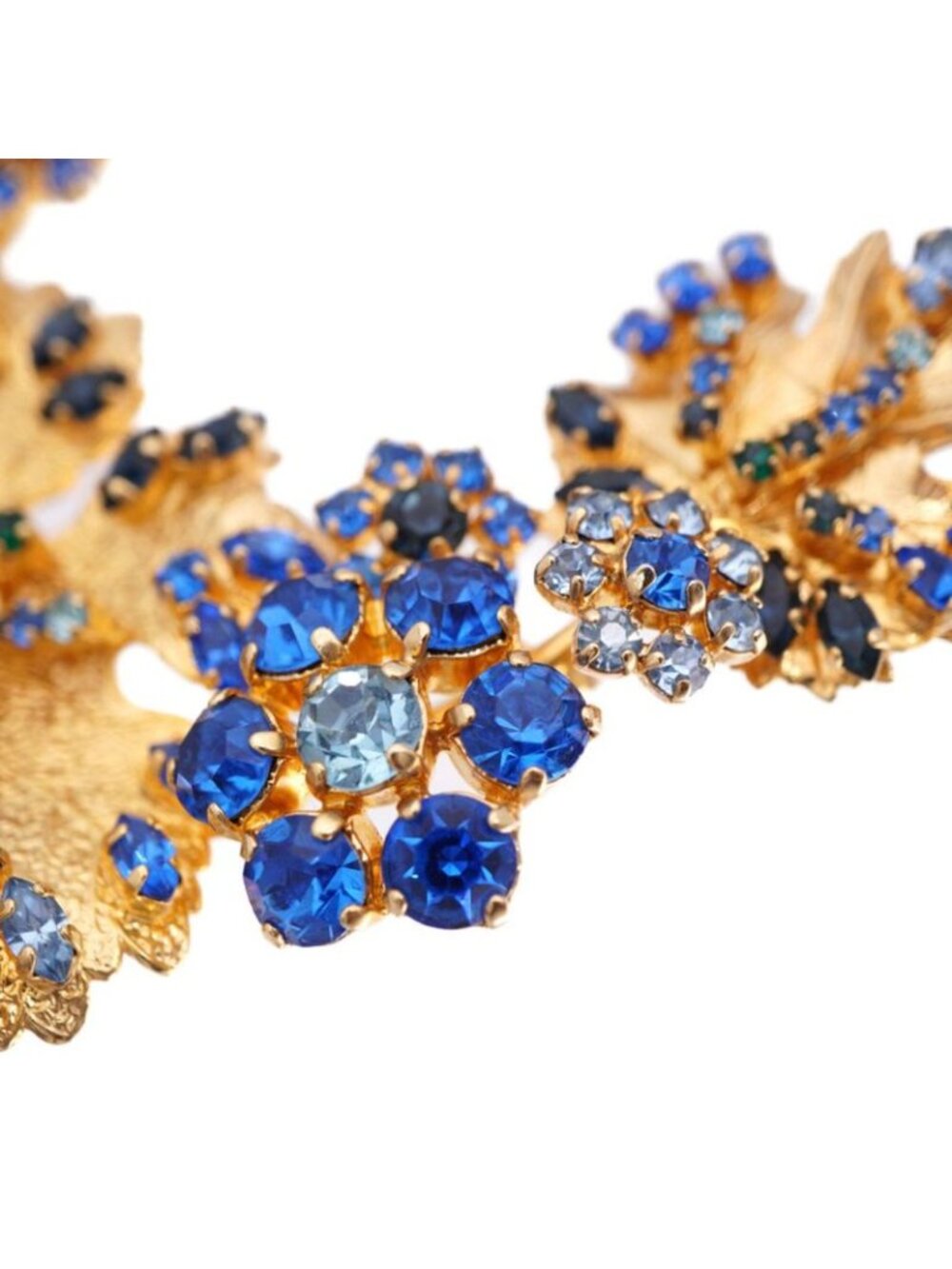 Dior Rhinestone Necklace Vintage Ri - Picture 4 of 10